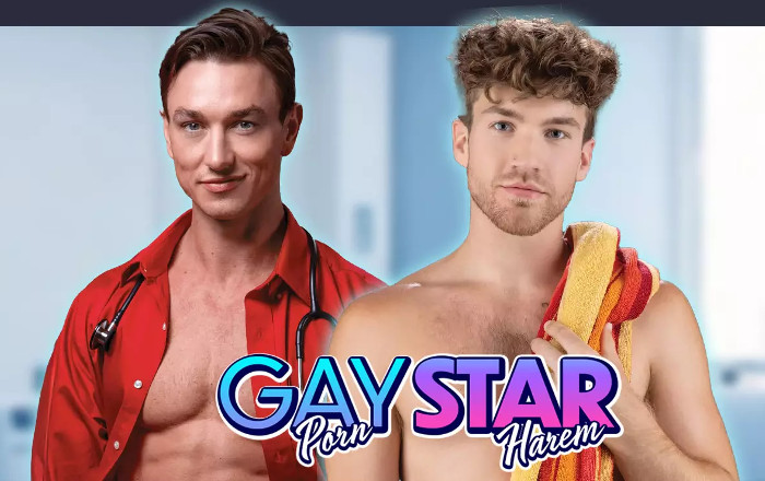 Portada del juego Gay Pornstar Harem