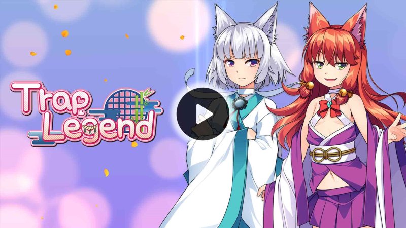 Póster promocional de Trap Legend con dos personajes ilustrados.